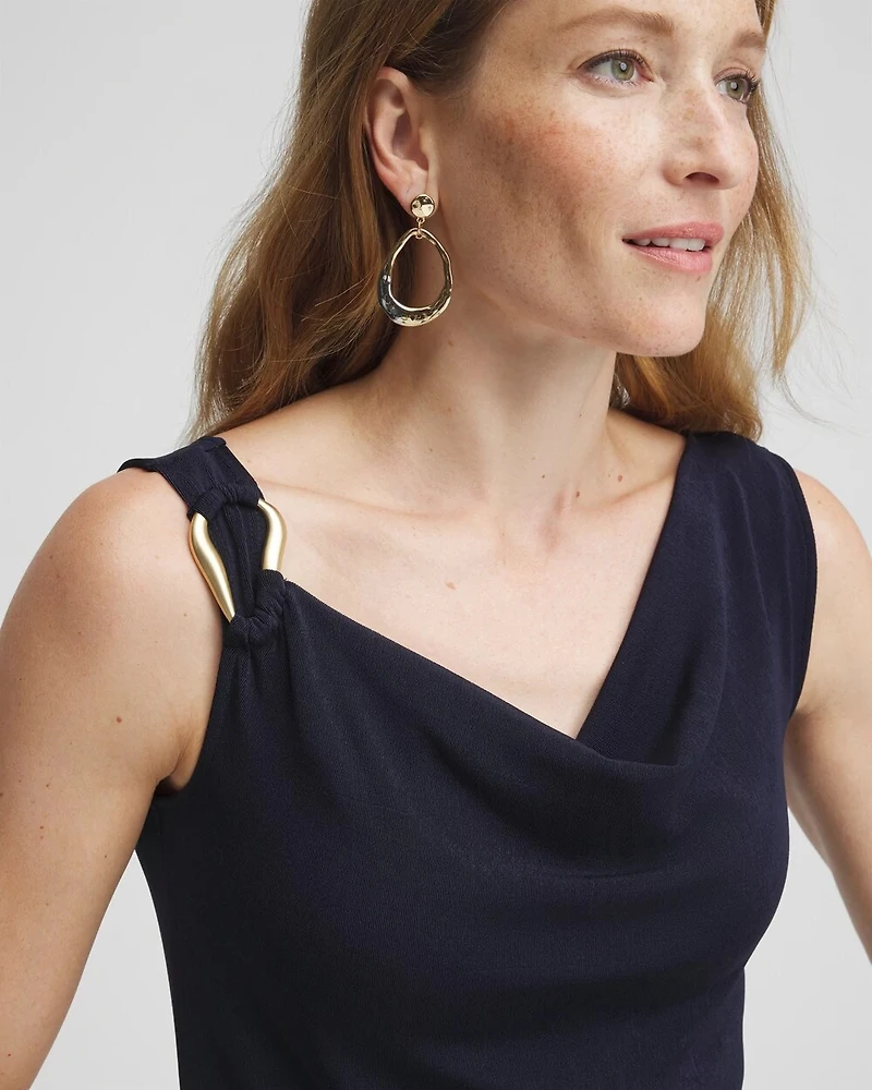 Travelers™ Cowl Neck Dress