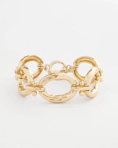 Open Link Toggle Bracelet