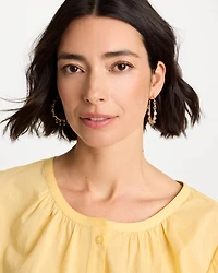 Multi-Color Hoop Earrings