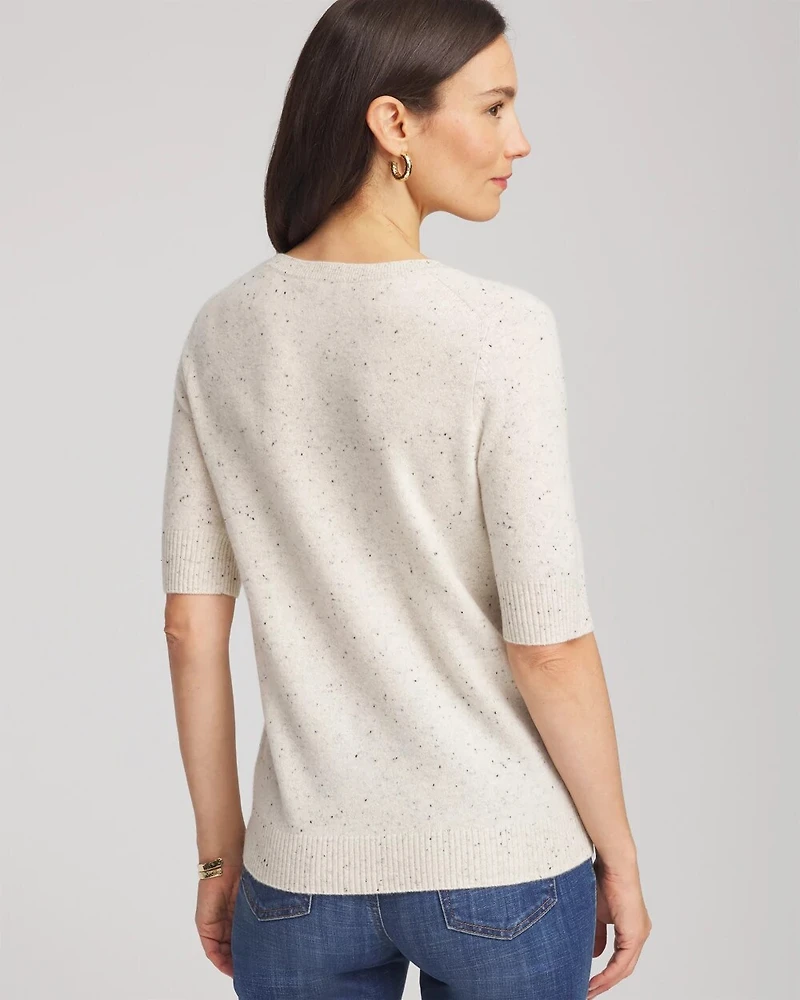 Crewneck Cashmere Pullover Sweater