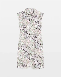 Zenergy® UPF Knit Floral Polo Dress