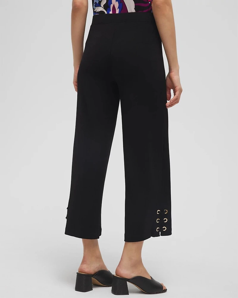 Travelers™ Lace Up Cropped Pants