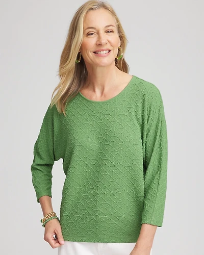 Textured Wedge Top