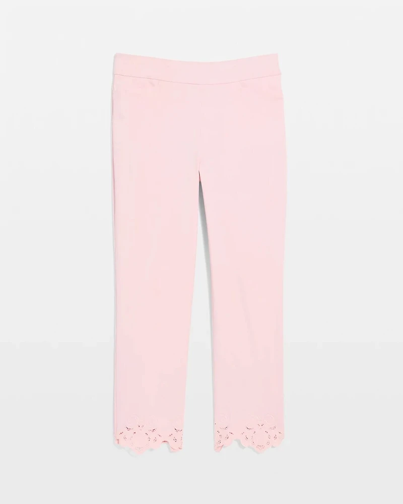 Cheetah Pull-On Godet Skirt