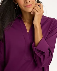 No Iron™ Stretch Long-Sleeve Tunic