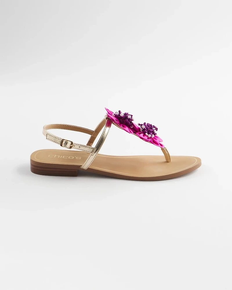 Sunset Flower Sandal