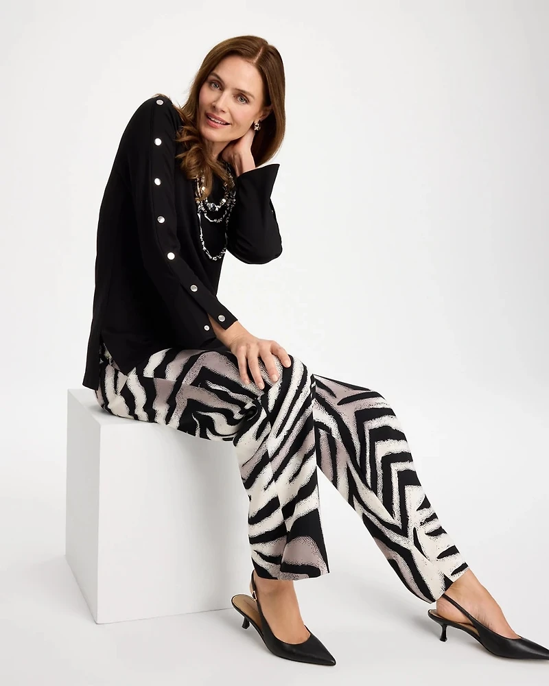Ponte Cotton Button Tunic