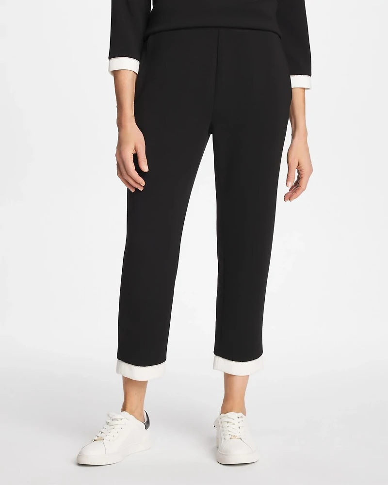 Zenergy® Soft Caviar Bead Contrast Pants