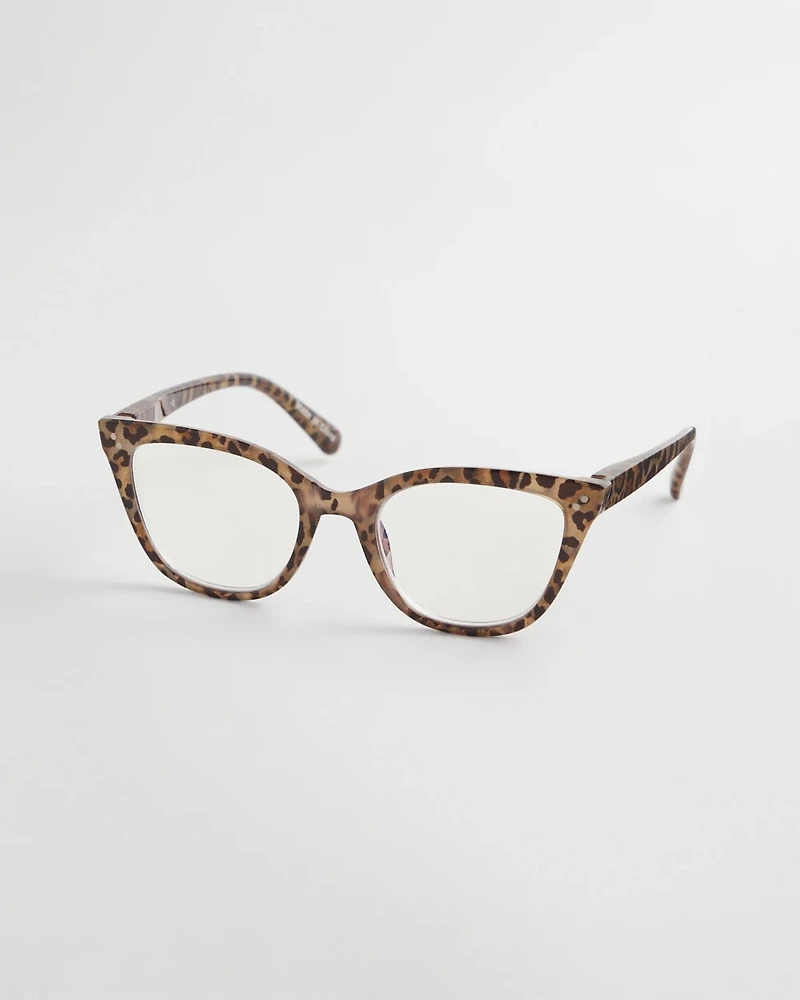 Leopard Cat Eye Readers