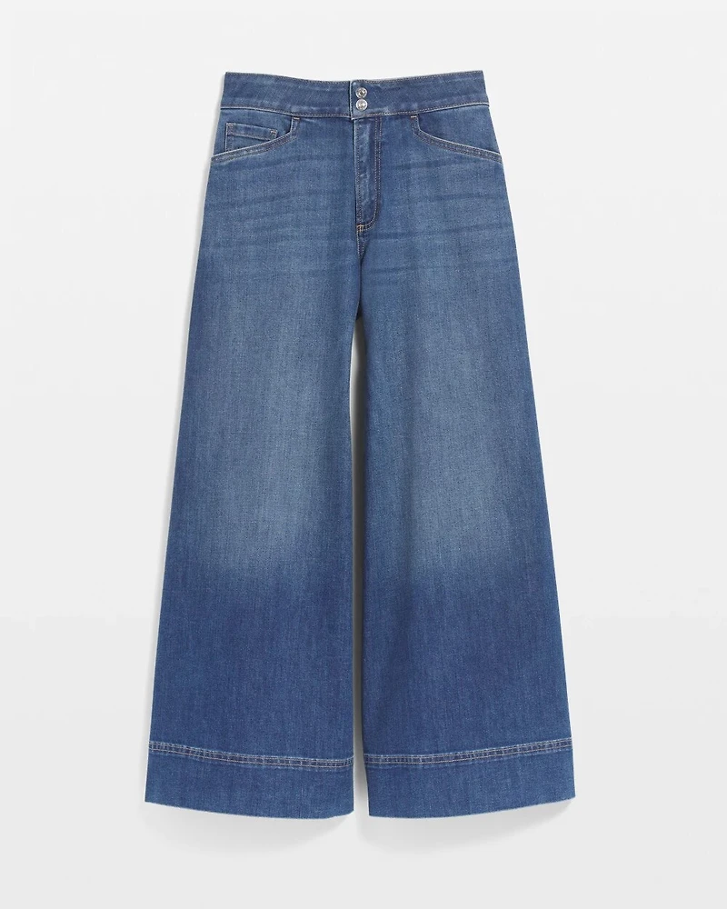 Denim Trouser Culottes