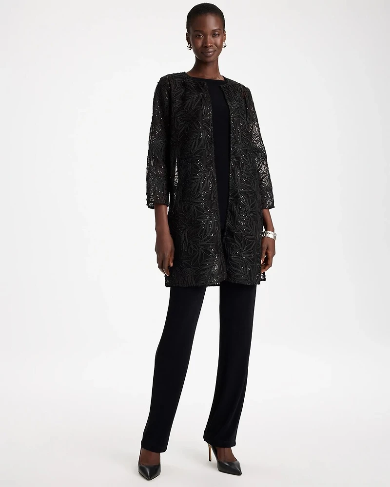 Travelers™ Sequin-Embellished Duster