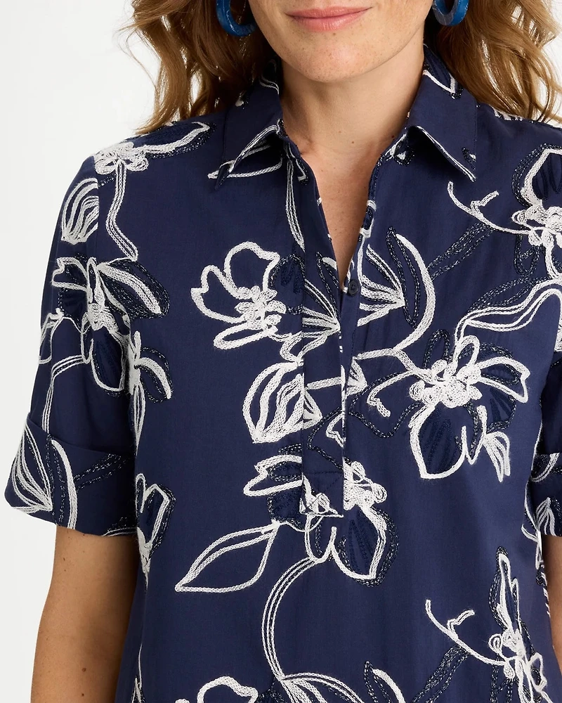 Embroidered Bonnie Dress