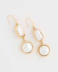Siren Faux Pearl Drop Earrings