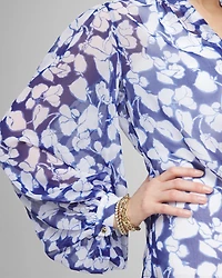 Georgette Floral Blouse