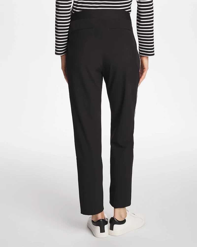 Zenergy® UPF Lattice-Trim Ankle Pants