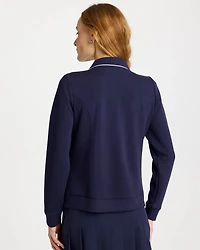 Zenergy® Soft Pique Button-Down Cardigan