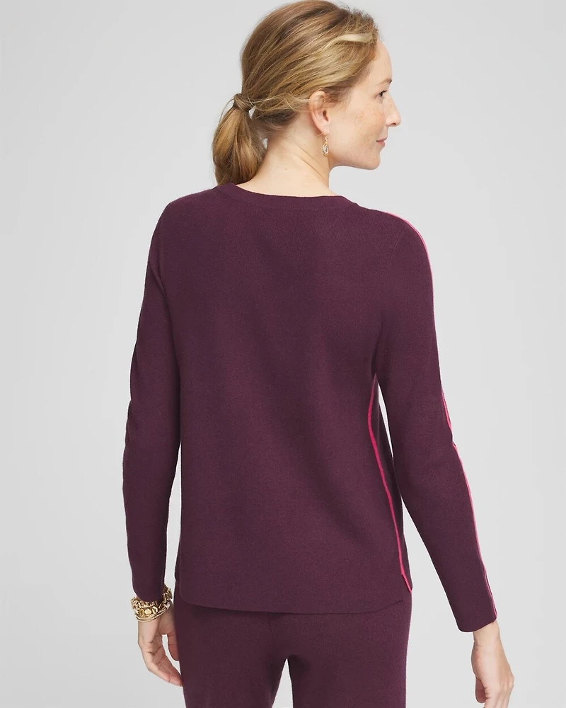 Zenergy® Luxe Side Stripe Top