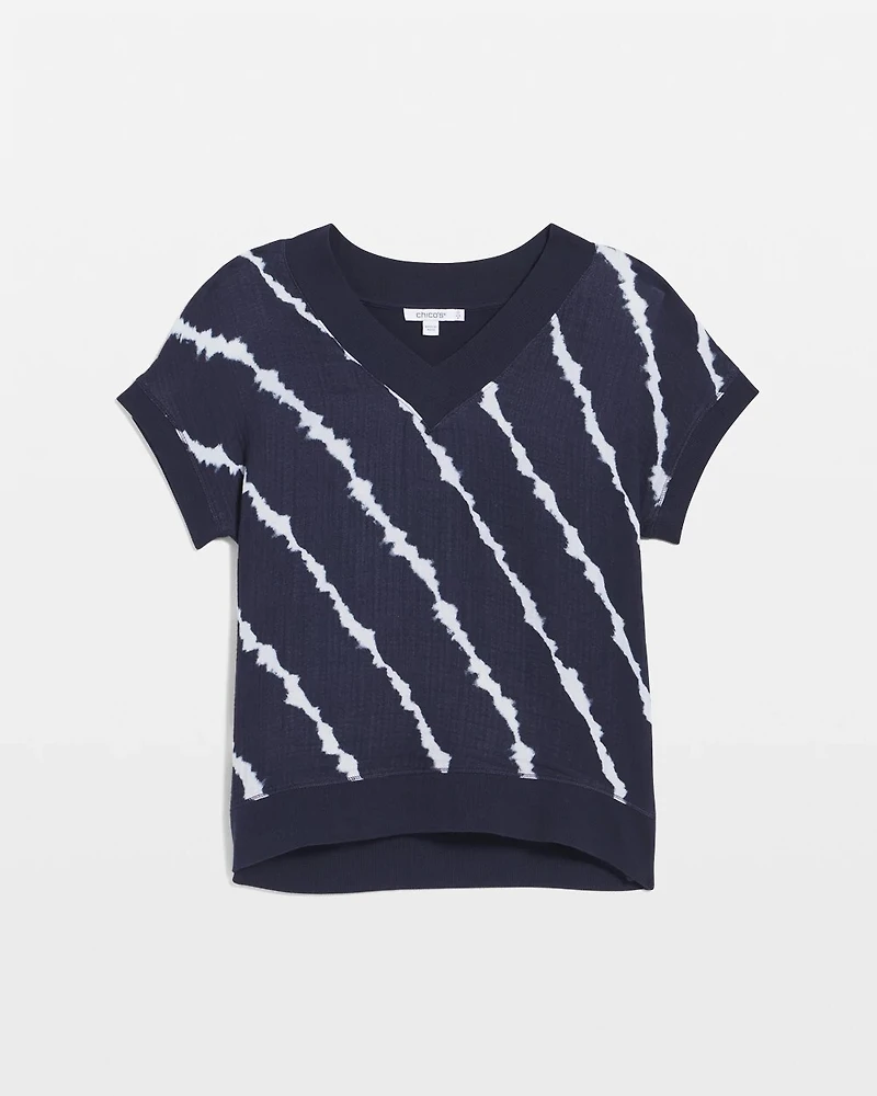 Zenergy® Tie-Dye Gauze Top