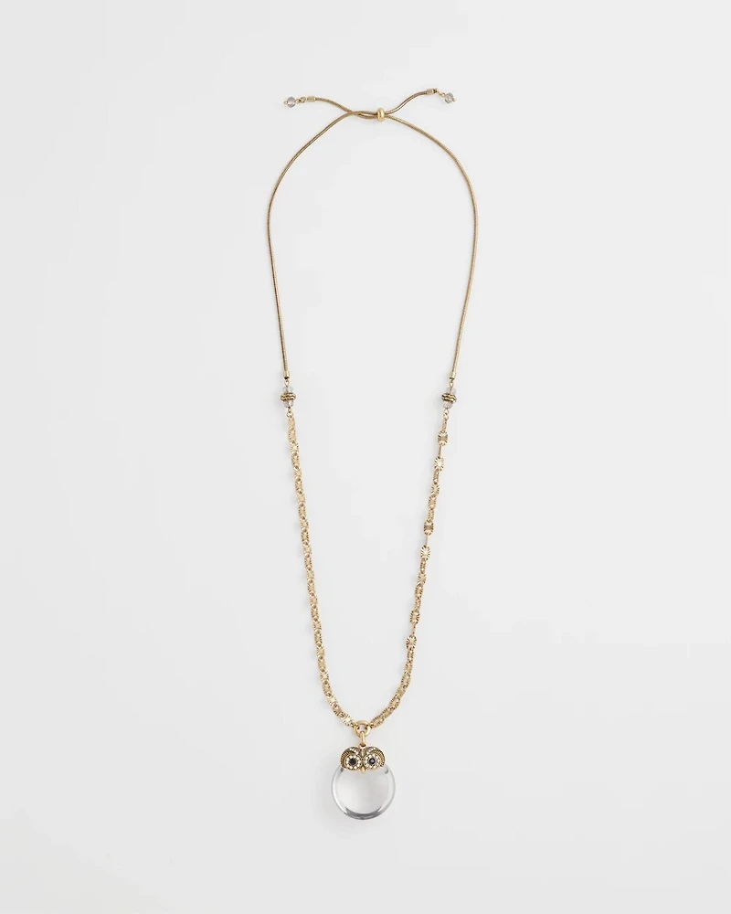 Owl Pendant Necklace