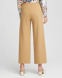 Juliet Ponte Wide Leg Cropped Pants