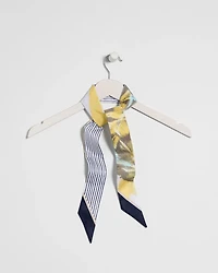 Striped Skinny Scarf