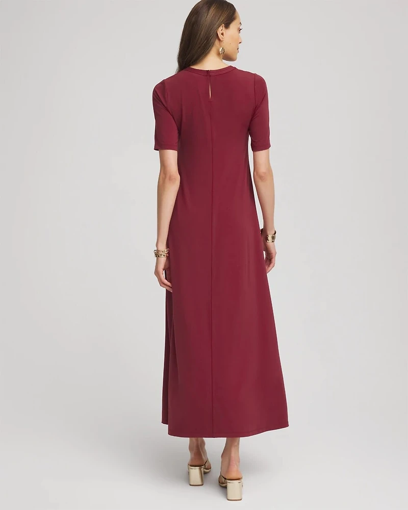 Stretch-Jersey Maxi Dress