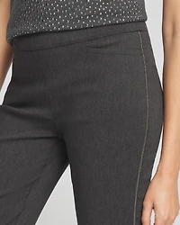 Petite Brigitte Beaded Ankle Pants