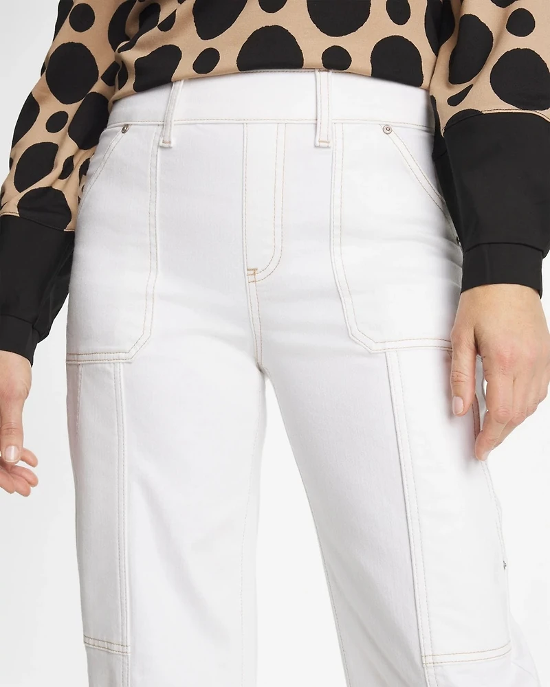 Utility Wide Pull-On Crop