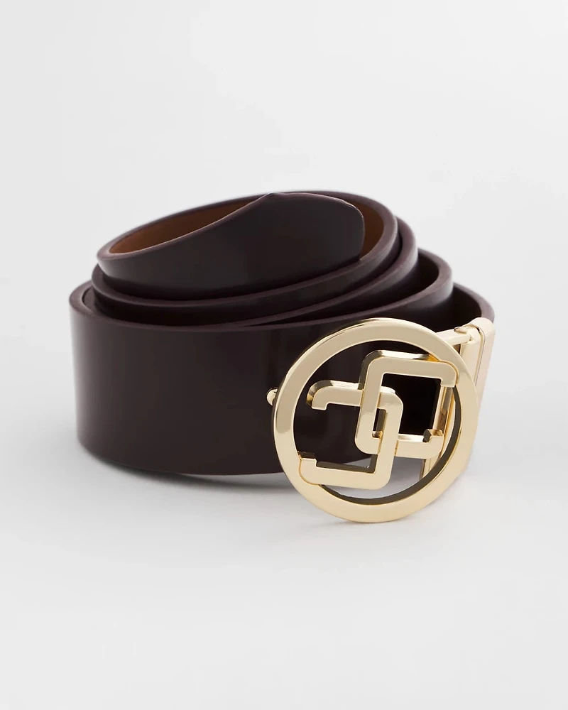 Reversible Chico's Logo Trouser Belt