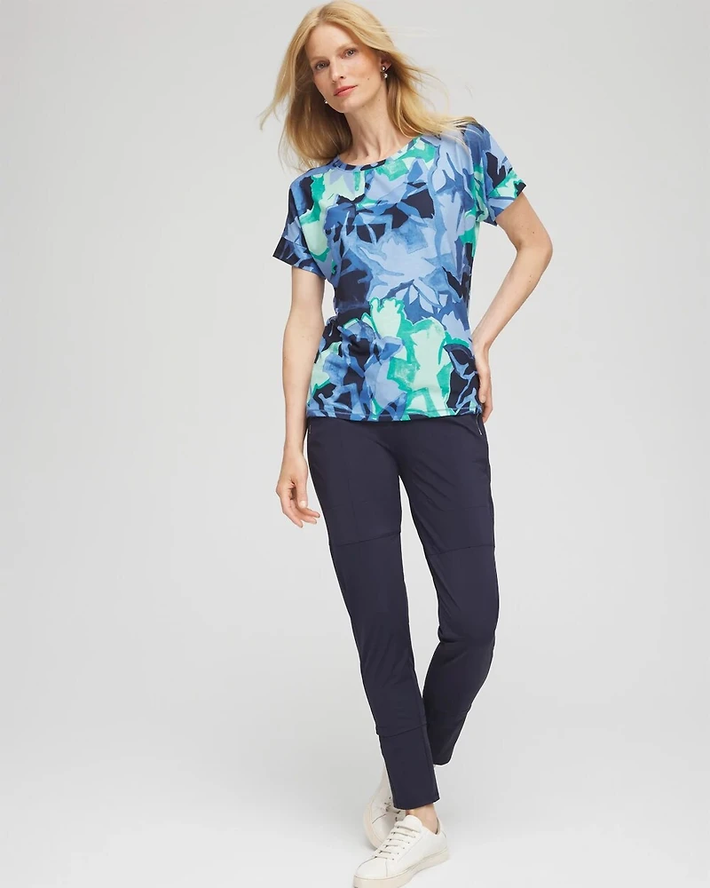 Zenergy® Foliage Print Tee