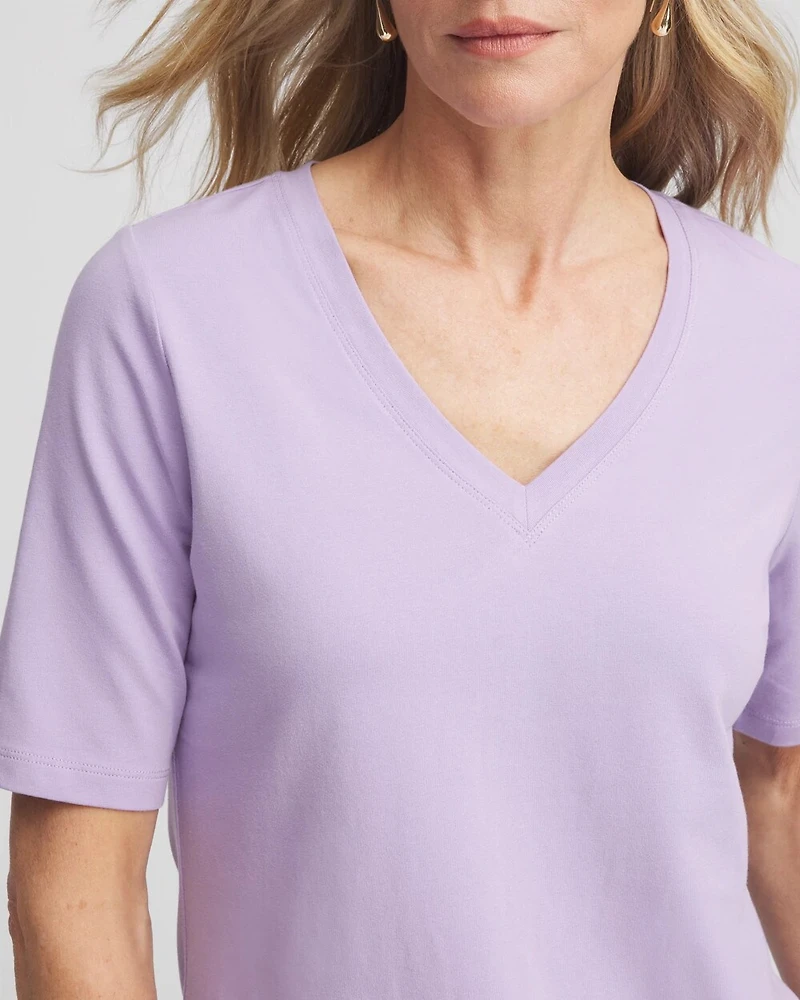 Elbow-Sleeve Perfect Tee