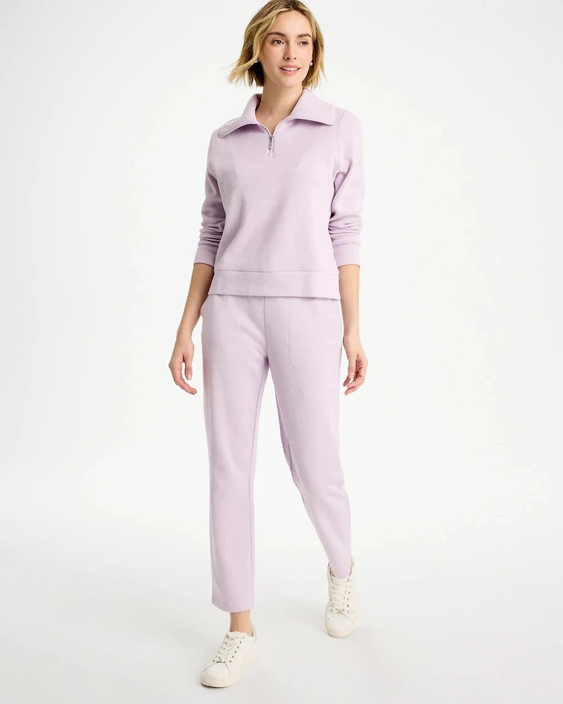 Zenergy® Beach Slub Cropped Pants