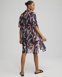 Gottex Rocky Button Down Blouse Coverup