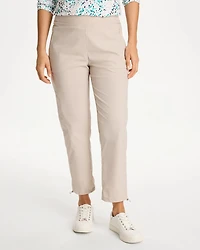 Zenergy® Striped UPF Bungee Crop Pants