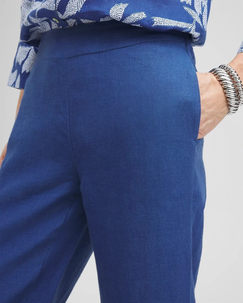 Linen Trouser Flare Pants