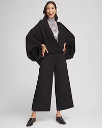 Surplice Sweater Poncho