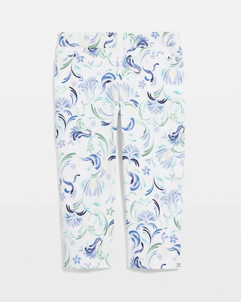 Brigitte™ Slub Capri Pants