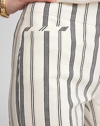 Brigitte™ Slub Striped Cropped Pants