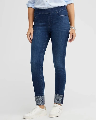 Stone Cuff Pull-on Jeggings