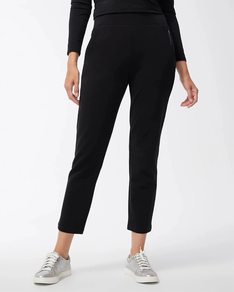 Zenergy® French Terry Ankle Pants