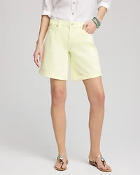 Girlfriend Cuffed Swing Shorts