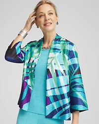 Travelers™ Tropical Nights Reversible Crushed Jacket