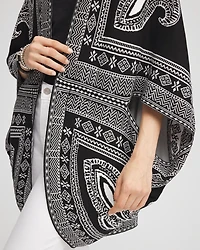 Paisley Sweater Ruana