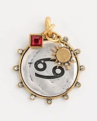 Cancer Zodiac Charm Pendant