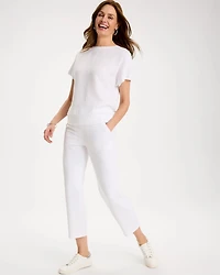 Zenergy® French Terry Cropped Pants