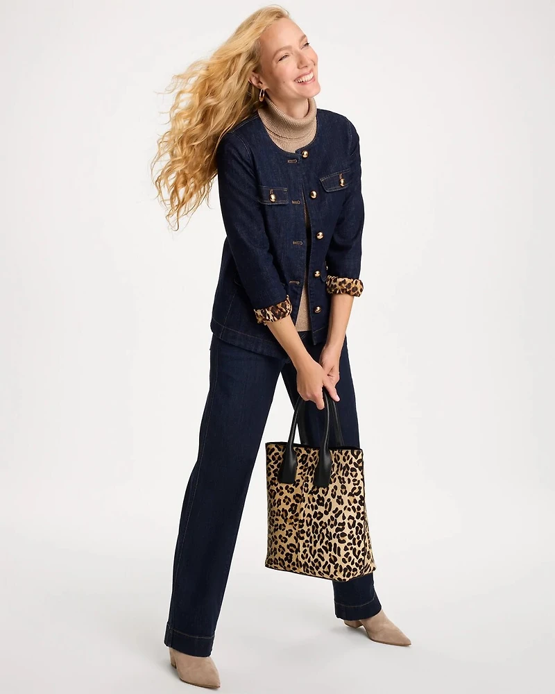 Denim Long Sleeve Shacket