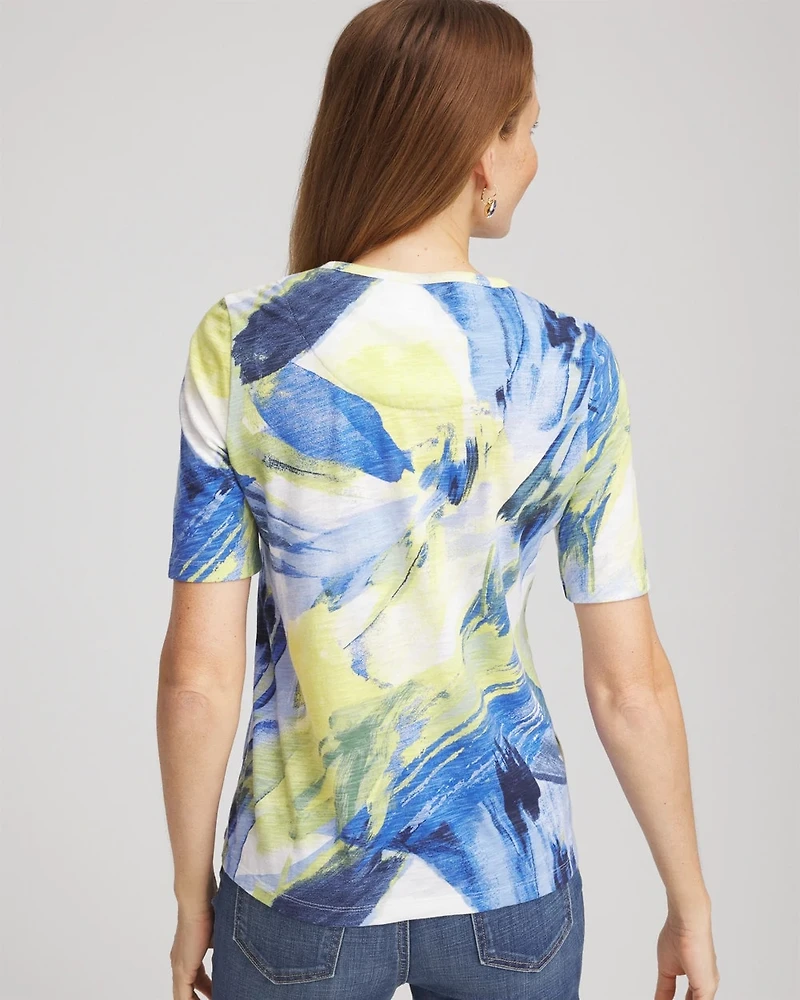 Double-Knit Short Sleeve Tee