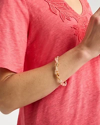 Aventurine Jade Stone Stretch Bracelet