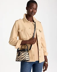 Zebra Crossbody Bag