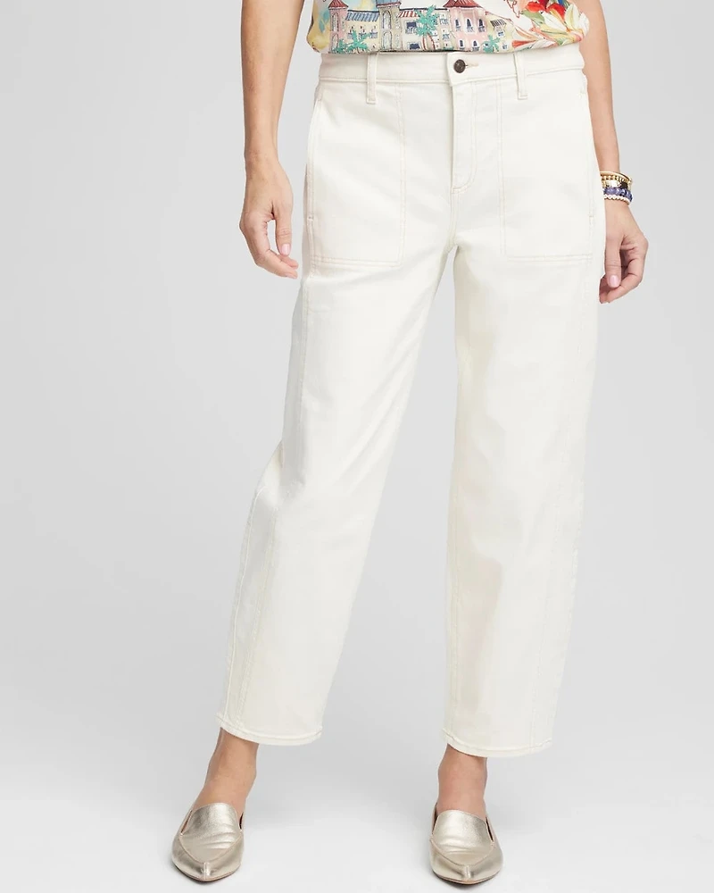 Utility Tapered Jeans